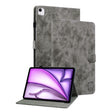 For iPad Air 11 2024 Embossed Tiger Pattern Leather Tablet Case(Grey) - iPad Air 11 2024 Cases by PMC TechLife | Online Shopping South Africa | PMC TechLife | Buy Now Pay Later Mobicred