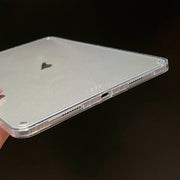 For iPad Pro 13 2024 Suck Pen Clear Acrylic Tablet Case(Transparent)