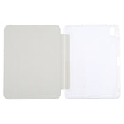 For iPad 2025 / 2022 GEBEI Deformation Leather Tablet Case(Grey)