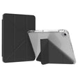 For iPad 2025 / 2022 GEBEI Deformation Leather Tablet Case(Black) - free shipping - PMc TechLife - Order now!