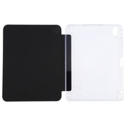 For iPad 2025 / 2022 GEBEI Deformation Leather Tablet Case(Black)