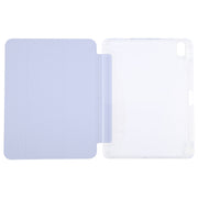 For iPad Pro 13 2024 GEBEI Deformation Leather Tablet Case(Purple)