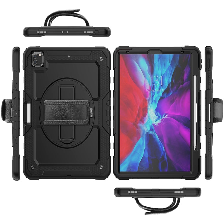 For iPad Pro 13 2024 Silicone Hybrid PC Tablet Protective Case(Black)