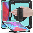 For iPad Pro 13 2024 Silicone Hybrid PC Tablet Protective Case(Light Blue+Black) - free shipping - PMC TechLife - Order now!