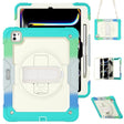 For iPad Pro 13 2024 Silicone Hybrid PC Tablet Protective Case(Rainbow Blue) - free shipping - PMC TechLife - Order now!