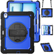 For iPad Air 13 2024 Silicone + PC Tablet Protective Case(Dark Blue+Black) - iPad Air 13 2024 Cases by PMC TechLife | Online Shopping South Africa | PMC TechLife | Buy Now Pay Later Mobicred