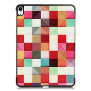 For iPad Air 11 2025 / 2024 Custer Painted 3-Fold Holder Smart Leather Tablet Case(Magic Cube)