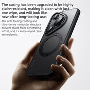 For Huawei Pura 70 Frosted 360 Rotating Holder Magnetic Full Coverage Shockproof Phone Case(Grey)