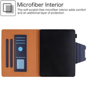 For iPad Pro 13 2024 Solid Color Metal Buckle Leather Smart Tablet Case(Royal Blue)