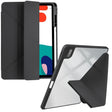 For Huawei MatePad 10.4 Clear Acrylic Deformation Leather Tablet Case(Black) - Huawei by PMC TechLife | Online Shopping South Africa | PMC TechLife | Buy Now Pay Later Mobicred