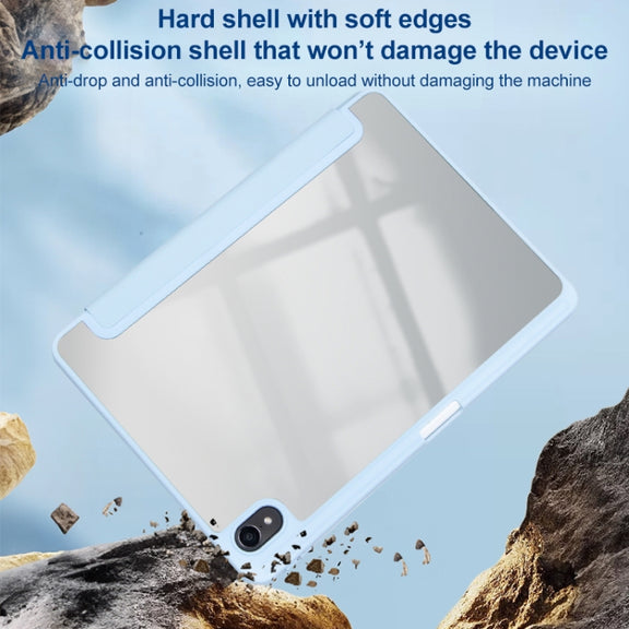 For Huawei MatePad Pro 11 2022 / 2024 Clear Acrylic Deformation Leather Tablet Case(Black)