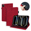 For iPad Pro 13 2024 Calf Texture Embossed Leather Tablet Case(Red) - iPad Pro 13 2024 Cases by PMC TechLife | Online Shopping South Africa | PMC TechLife | Buy Now Pay Later Mobicred