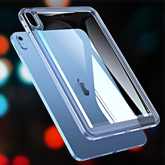 For iPad Air 11 2025 / 2024 Transparent Acrylic Tablet Case(Blue)