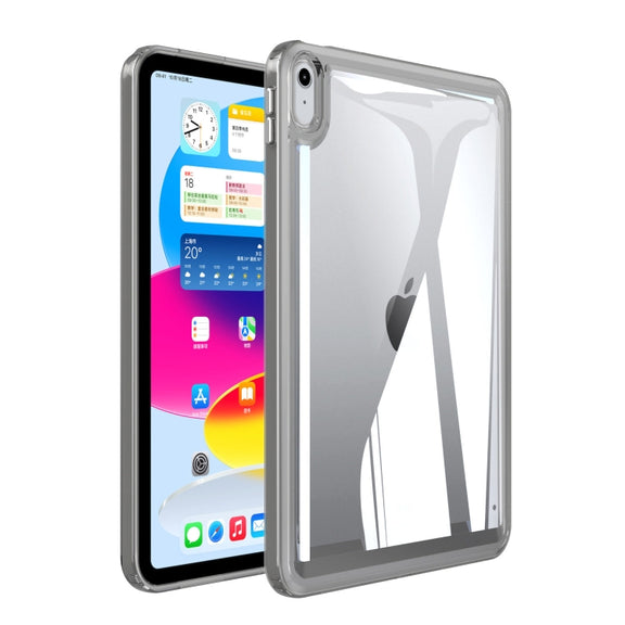 For iPad Air 11 2025 / 2024 Transparent Acrylic Tablet Case(Black)