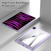 For iPad Air 11 2025 / 2024 Transparent Acrylic Tablet Case(Blue)
