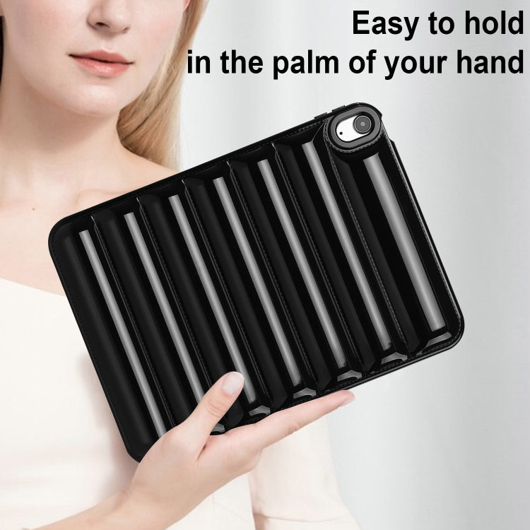 For iPad Air 11 2024 Eiderdown Cushion Shockproof Tablet Case(Black)
