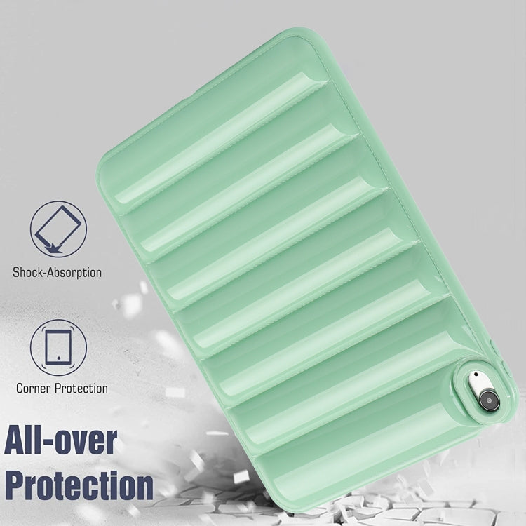 For iPad Air 11 2025 / 2024 Eiderdown Cushion Shockproof Tablet Case(Green)