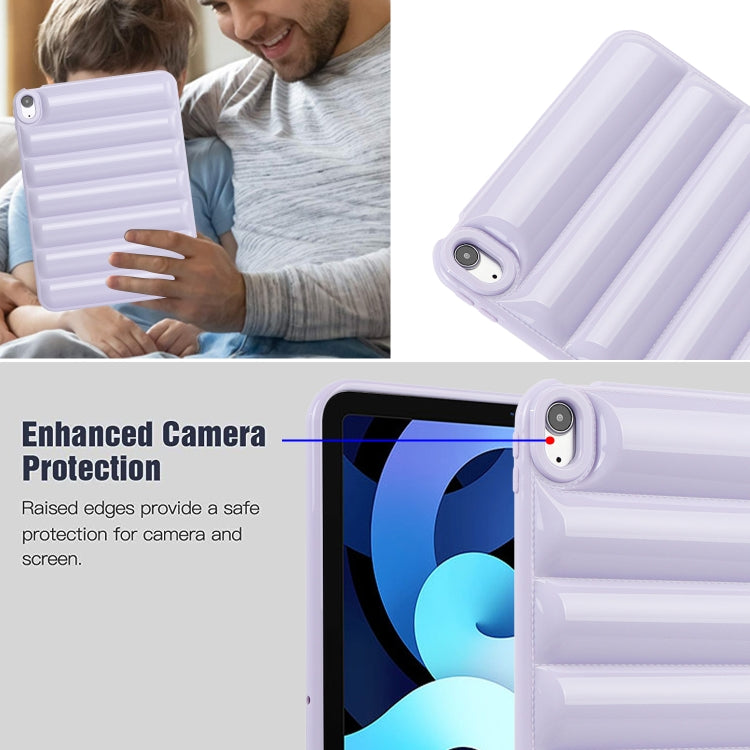 For iPad Air 11 2025 / 2024 Eiderdown Cushion Shockproof Tablet Case(Purple)
