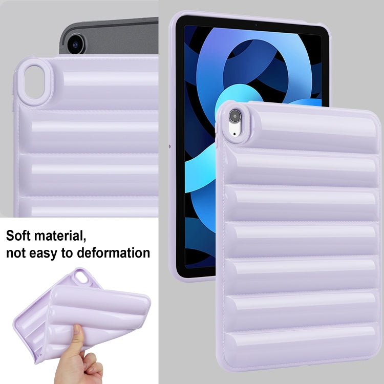 For iPad Air 11 2025 / 2024 Eiderdown Cushion Shockproof Tablet Case(Purple)