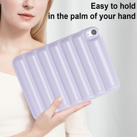 For iPad Air 11 2025 / 2024 Eiderdown Cushion Shockproof Tablet Case(Purple)