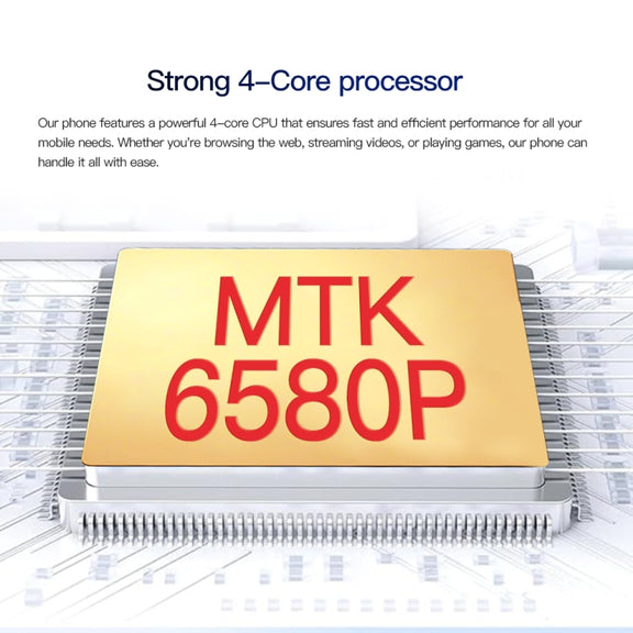 i15 Pro Max / Q5, 2GB+16GB, 6.5 inch Screen, Face Identification, Android 8.1 MTK6580P Quad Core, Network: 3G, Dual SIM(Titanium Black)