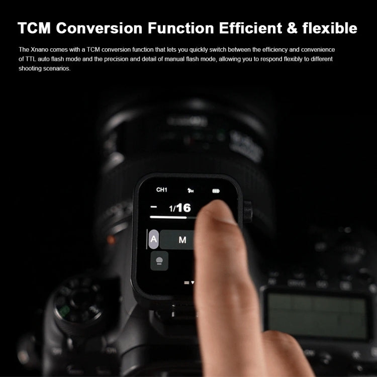 Godox X3 TTL Wireless Flash Trigger Touch Screen Flash Transmitter For Sony(Black)