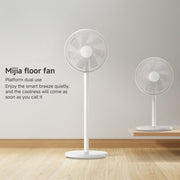 Xiaomi Mijia Smart Floor Fan, US Plug(White)