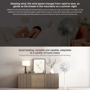 Xiaomi Mijia Smart Floor Fan, US Plug(White)