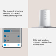 Xiaomi Mijia Smart Floor Fan, US Plug(White)