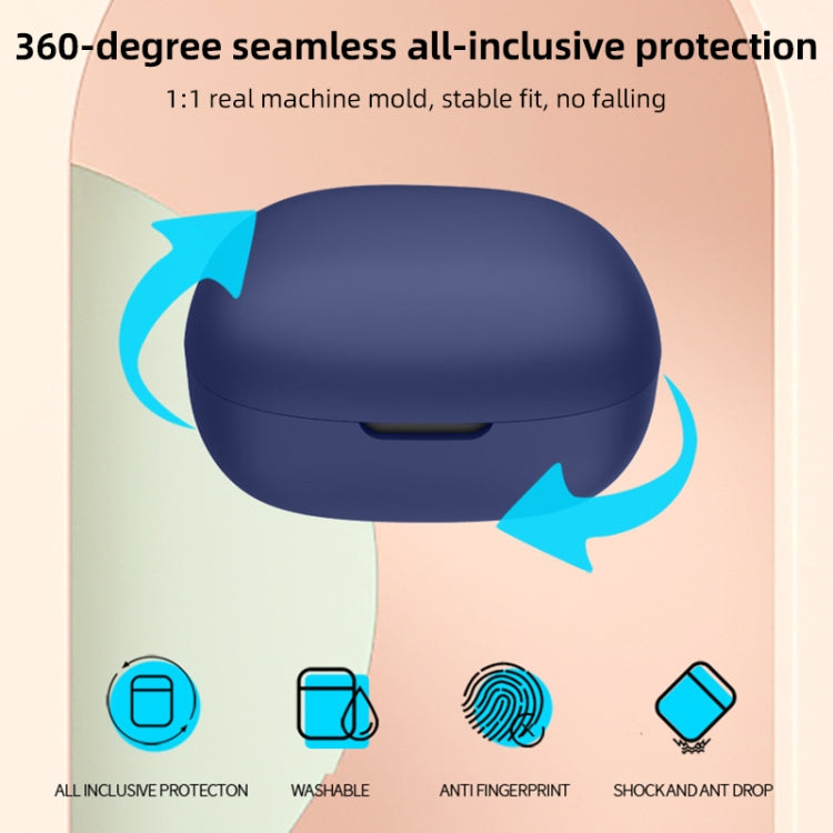 For Anker Soundcore R50i / P20i Bluetooth Earphone Silicone Protective Case(White)