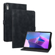 For Lenovo Tab P11 Gen 2 11.5 Lily Embossed Leather Tablet Case(Black) - Lenovo by PMC TechLife | Online Shopping South Africa | PMC TechLife | Buy Now Pay Later Mobicred
