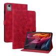 For Lenovo Tab K11 Plus Lily Embossed Leather Tablet Case(Red) - Lenovo by PMC TechLife | Online Shopping South Africa | PMC TechLife | Buy Now Pay Later Mobicred