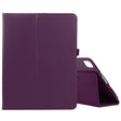 For iPad Pro 11 2024 Litchi Texture Solid Color Leather Tablet Case(Purple) - iPad Pro 11 2024 Cases by PMC TechLife | Online Shopping South Africa | PMC TechLife | Buy Now Pay Later Mobicred