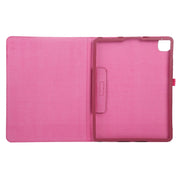 For iPad Pro 13 2024 Litchi Texture Solid Color Leather Tablet Case(Rose Red)