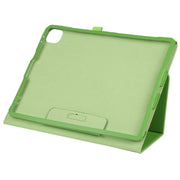 For iPad Pro 13 2024 Litchi Texture Solid Color Leather Tablet Case(Green)