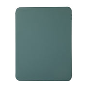 For iPad Pro 11 2024 2 in 1 Acrylic Split Rotating Leather Tablet Case(Pine Needle Green)