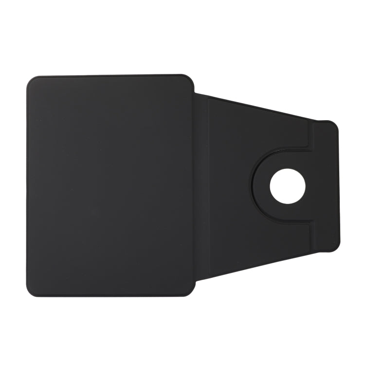 For iPad Pro 11 2024 2 in 1 Acrylic Split Rotating Leather Tablet Case(Black)