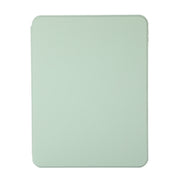 For iPad Pro 13 2024 2 in 1 Acrylic Split Rotating Leather Tablet Case(Matcha Green)