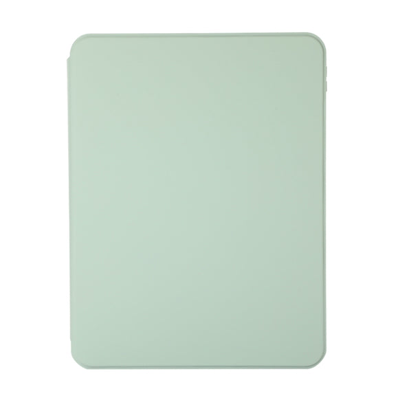 For iPad Pro 13 2024 2 in 1 Acrylic Split Rotating Leather Tablet Case(Matcha Green)