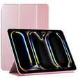 For iPad Pro 13 2024 Double-sided Clip Non-buckle Magnetic PU Smart Tablet Case(Rose Gold) - iPad Air 13 2024 Cases by PMC TechLife | Online Shopping South Africa | PMC TechLife | Buy Now Pay Later Mobicred