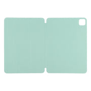 For iPad Pro 11 2024 Double-sided Clip Non-buckle Magnetic PU Smart Tablet Case(Light Green)
