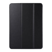 For iPad Air 11 2025 / 2024 Double-sided Clip Non-buckle Magnetic PU Smart Tablet Case(Black)