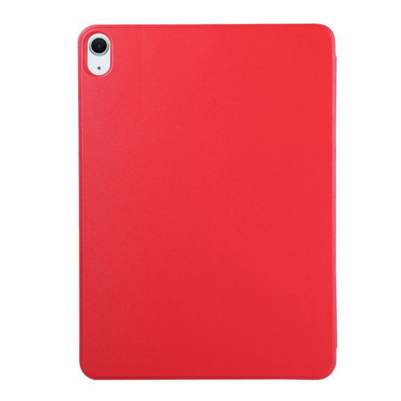 For iPad Air 11 2025 / 2024 Double-sided Clip Non-buckle Magnetic PU Smart Tablet Case(Red)