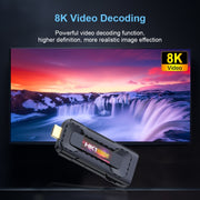 HK1 RBOX D8 RK3528 Android 13.0 Quad Core 8K HD Wifi6 Bluetooth TV Stick, RAM:2GB+16GB(US Plug)