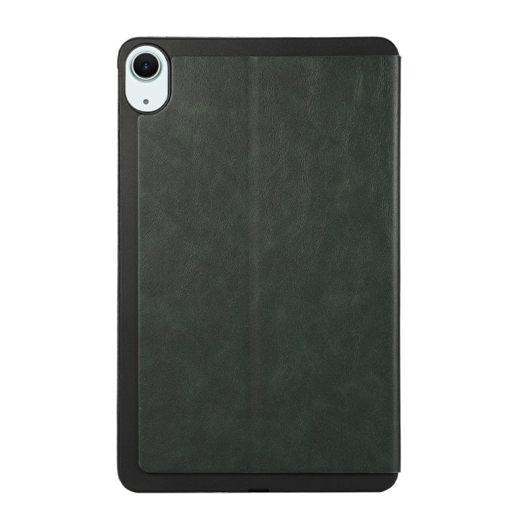 For iPad Air 11 2024 TPU Flip Tablet Protective Leather Case(Green)