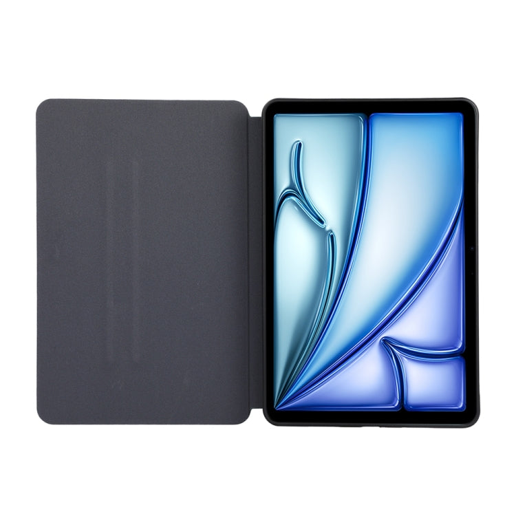 For iPad Air 11 2024 TPU Flip Tablet Protective Leather Case(Green)