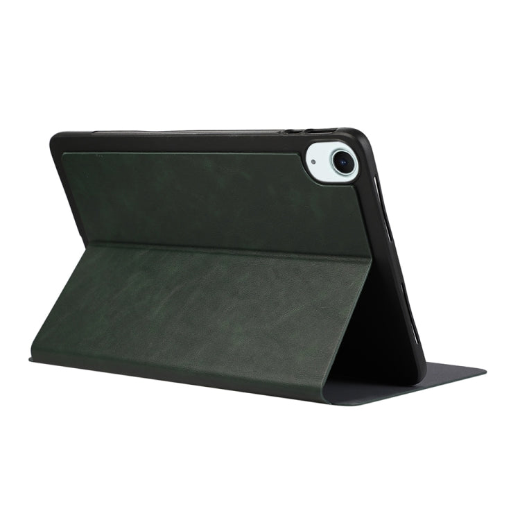 For iPad Air 11 2024 TPU Flip Tablet Protective Leather Case(Green)
