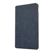 For iPad Air 11 2024 / Air 11 2025 TPU Flip Tablet Protective Leather Case(Dark Blue)