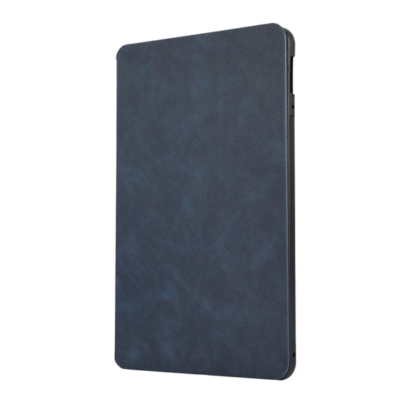 For iPad Air 11 2024 / Air 11 2025 TPU Flip Tablet Protective Leather Case(Dark Blue)