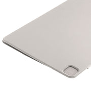 For iPad Pro 13 2024 Double-sided Clip Fixed Buckle Magnetic PU Leather Smart Tablet Case(Grey)
